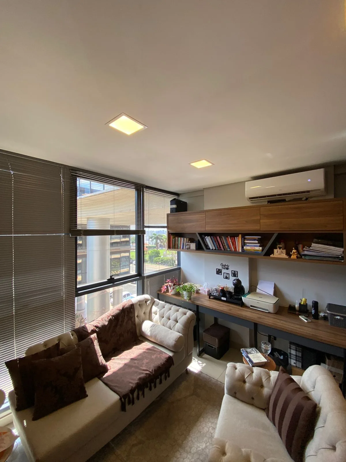 Ambiente de espera do consultório