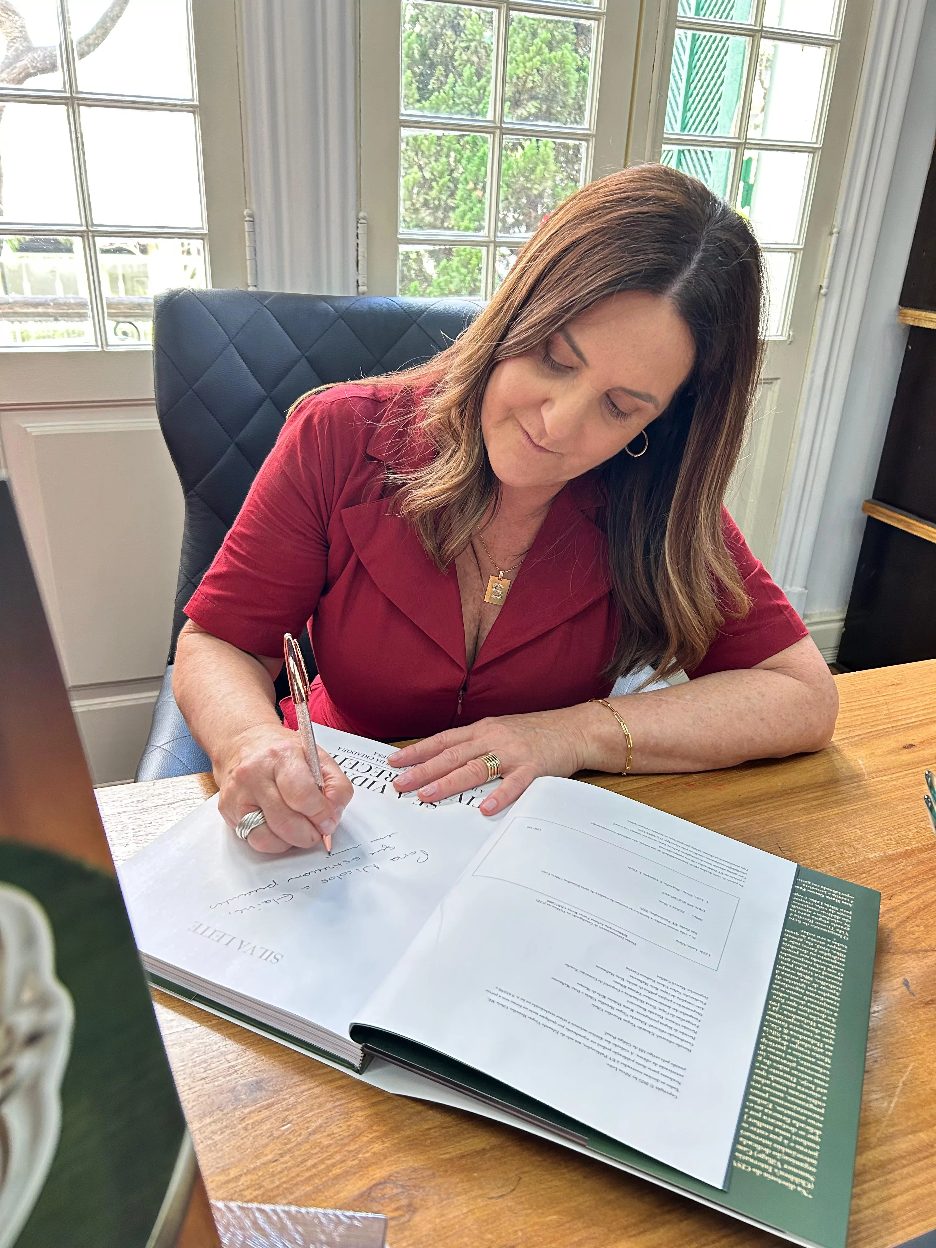 Se a Vida Tivesse Receita, Como encomendar um livro autografado