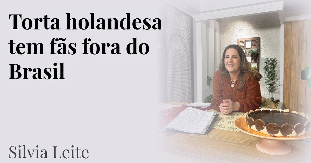 Torta holandesa tem fãs fora do Brasil 