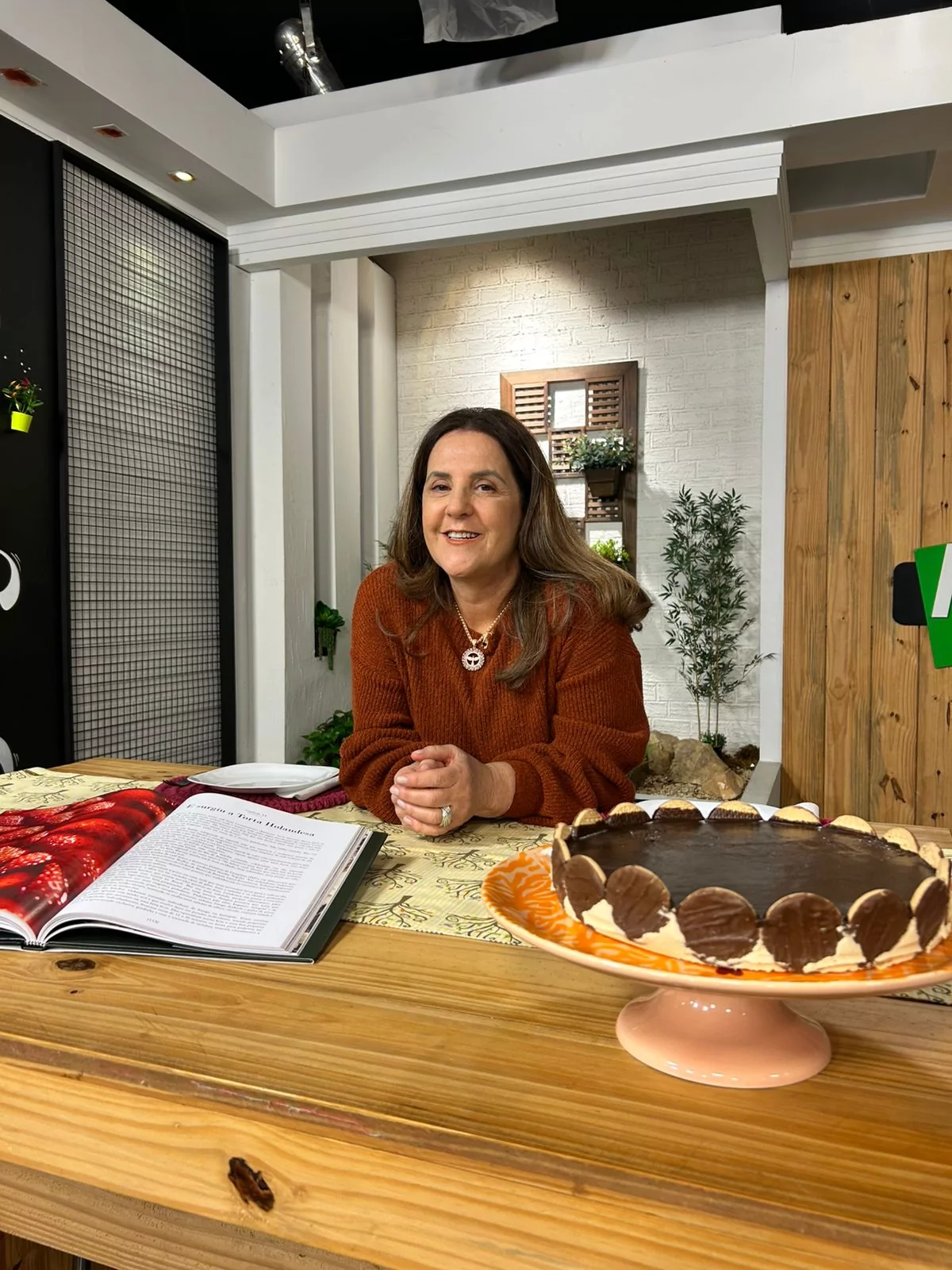 Silvia Leite e o livro Se a Vida Tivesse Receita