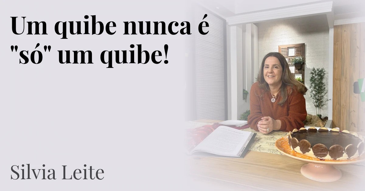 Um quibe nunca é "só" um quibe!