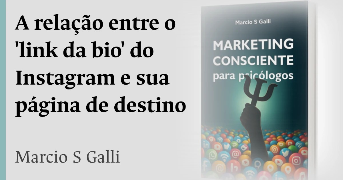 A relevância de um link para uma página de destino no bio do Instagram - Academia Meplex