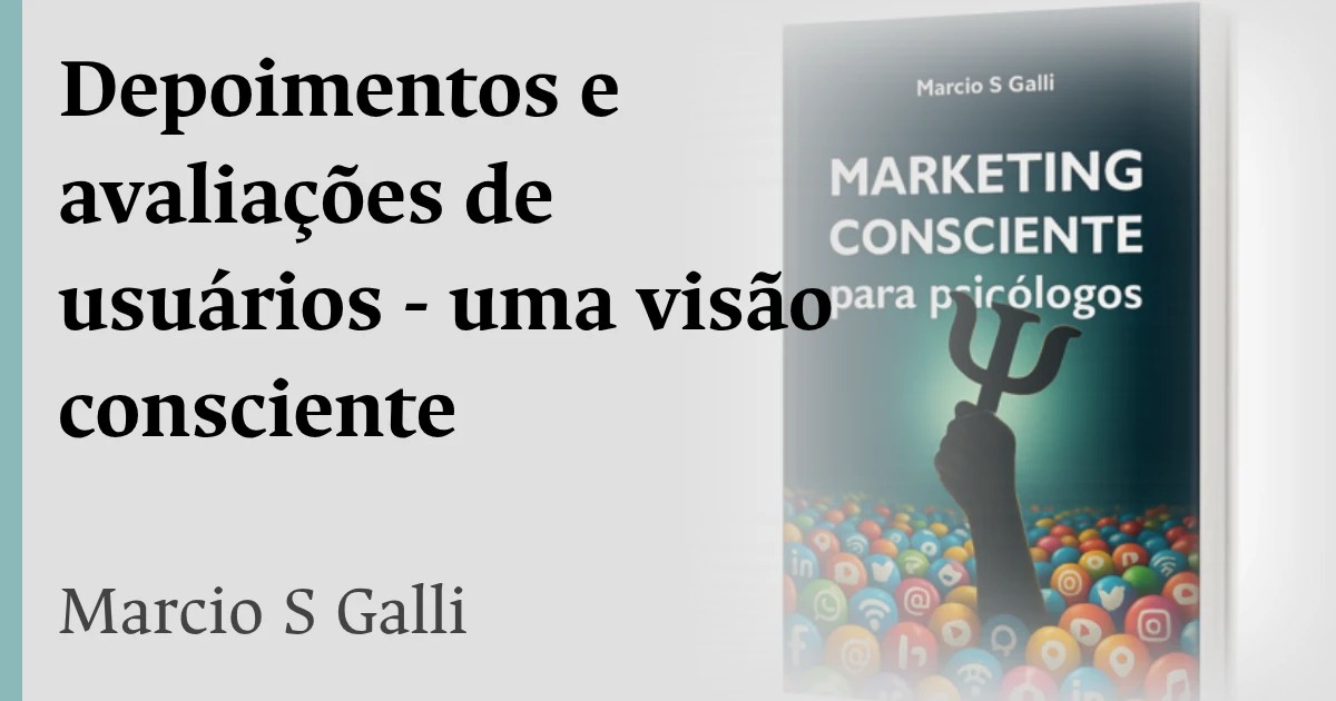 O que devemos fazer sobre o assunto depoimentos deixados pelos usuários