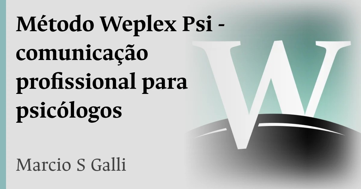 Como funciona o método Weplex Psi
