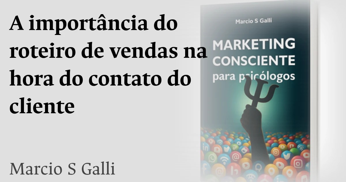 Estruturação de roteiro de vendas na hora do primeiro contato via Whatsapp