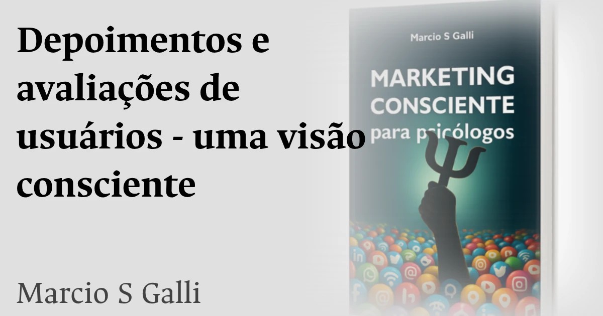 O que devemos fazer sobre o assunto depoimentos deixados pelos usuários