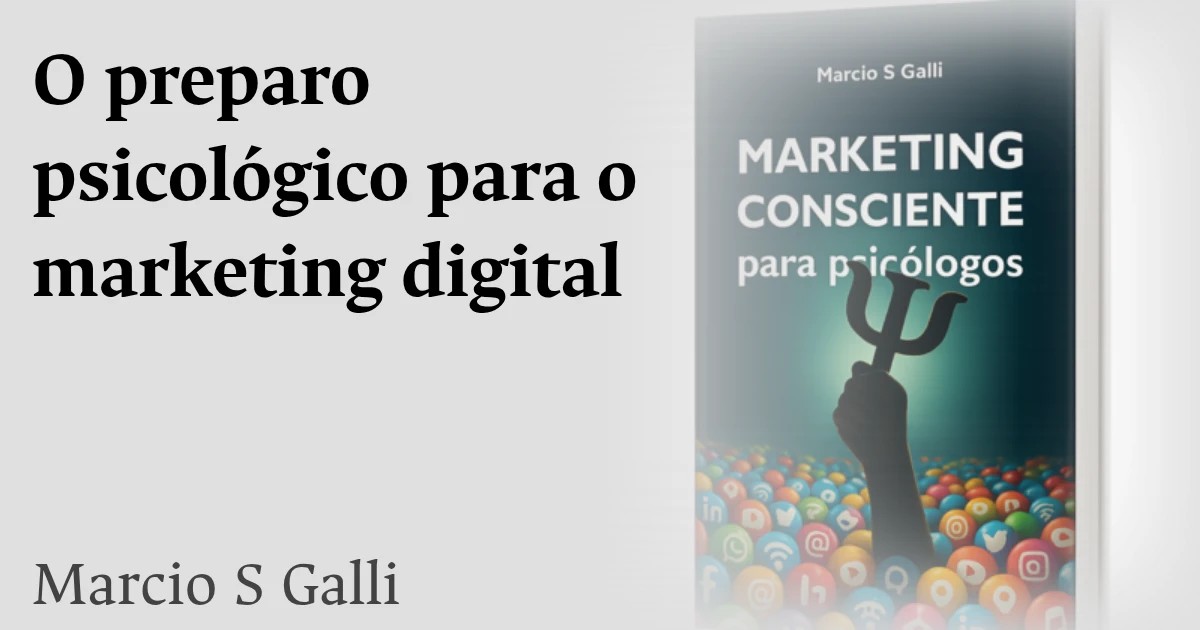 O preparo psicologico para o marketing digital