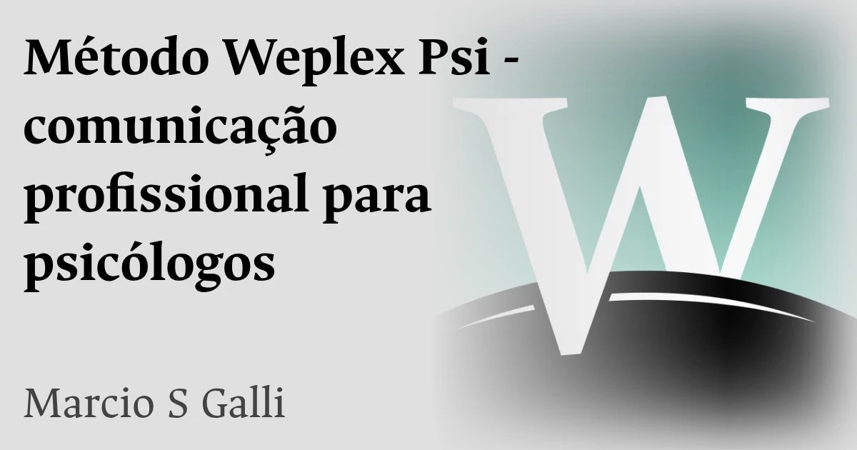 Como funciona o método Weplex Psi